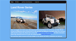 Desktop Screenshot of land-rovering.com